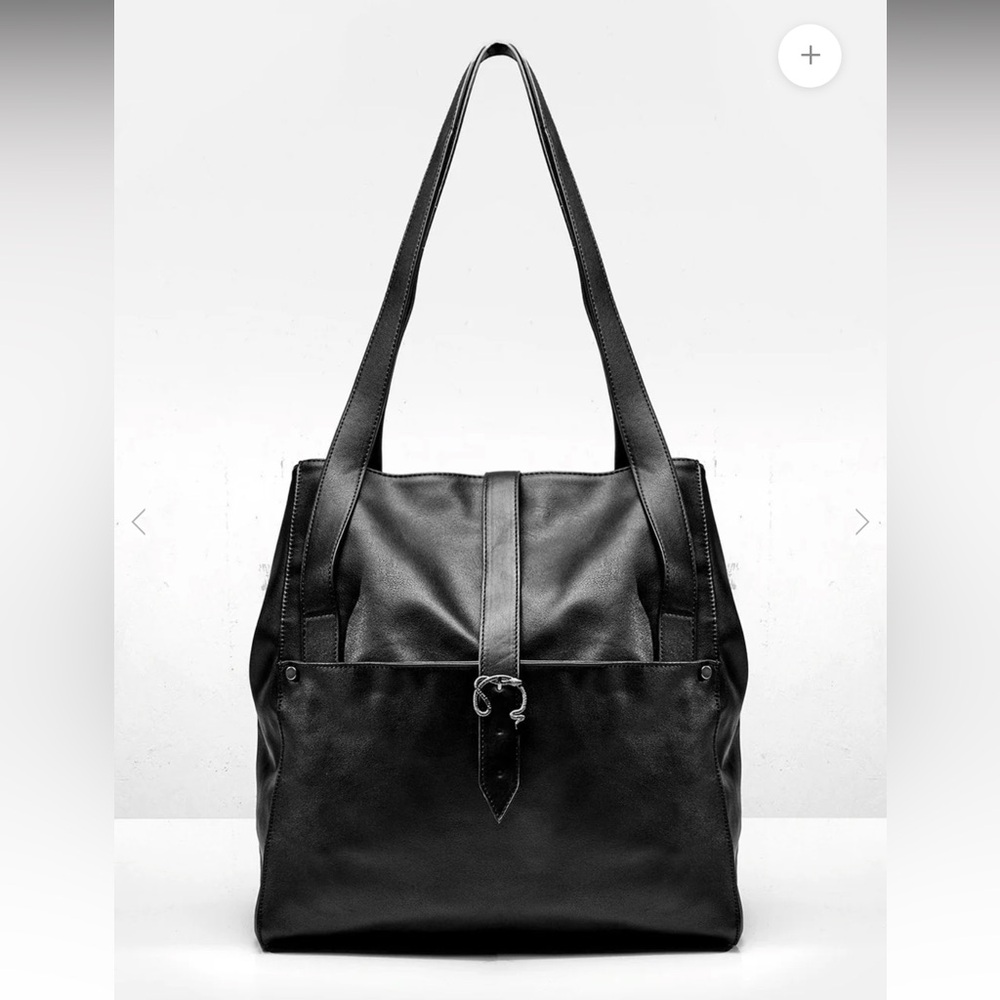 Disturbia Ophidia Snake Buckle Tote